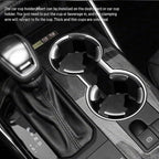 2PCS Car Cup Holder Insert, Cup Holder Expander, Multifunctional Auto Drink Rack with Adaptive Clamp Arm, Auto Accessories Car Beverage Insert Adhesive Storage Rack for SUV, Sedan, Truck