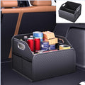 Car Trunk Organizer and Car Storage,Collapsible Multi-Compartment Car Organizers, Waterproof foldable luggage bag with 4 pockets，Suitable for any car