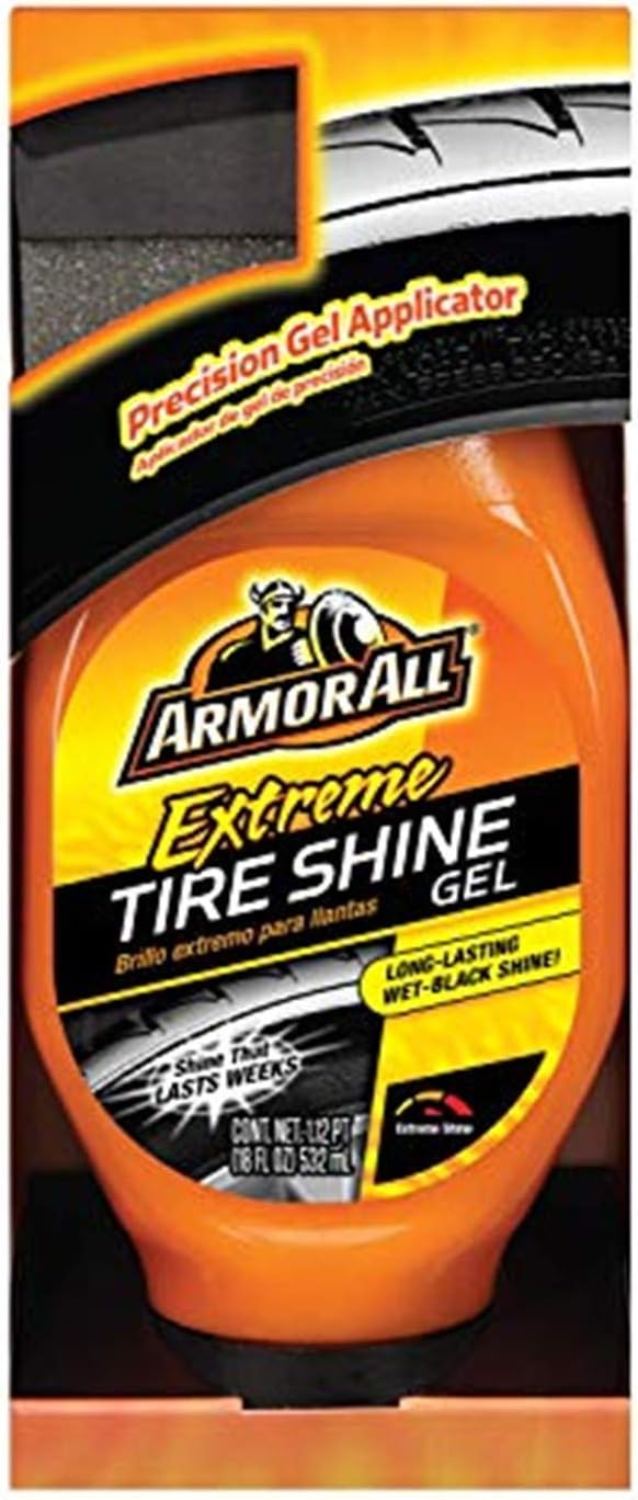 Extreme Tire Shine Gel by, Tire Shine for Restoring Color and Tire Protection, 18 Fl Oz