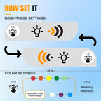 Mini USB LED Light, Portable Adjustable Brightness Car 7 Color RGB Dynamic Ambient Lights, Plug-in Auto Interior Night Atmosphere Lamp Decoration Accessories for Laptop Home(2PCS)