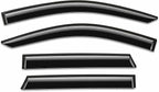 2015-2024 Tape-On Rain Guards for Ford Edge Extra Thick Side Window Deflector Visors SE SEL ST ST-Line Titanium 2016 2017 2018 2019 2020 2021 2022 2023