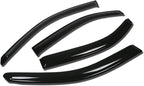 Replacement for Sonata EF Y4 4DR 4pcs Tape-On Window Visor Deflector Rain Guard