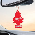LITTLE TREES Car Air Freshener | Hanging Paper Tree for Home or Car | Wild Cherry | 24 Pack