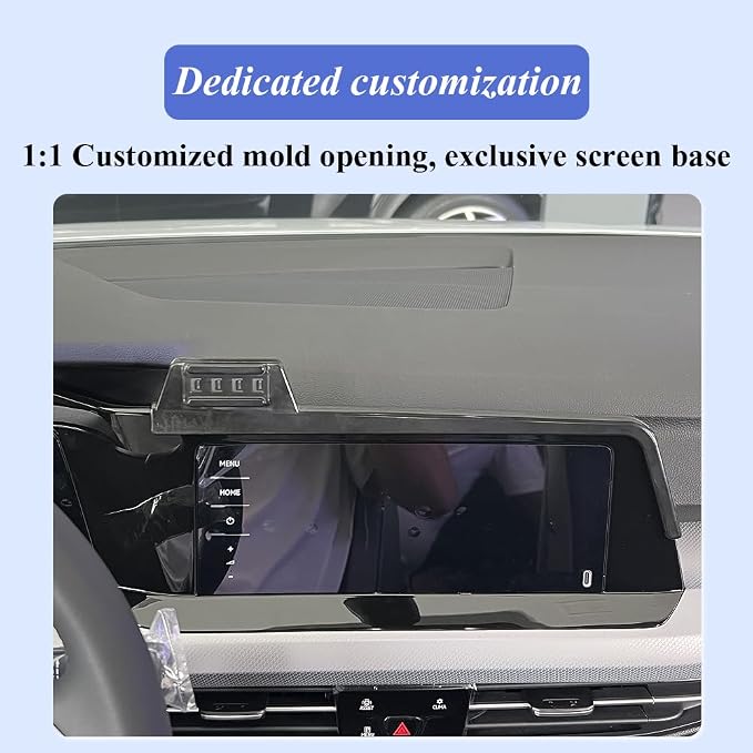 Car Phone Holder for Volkswagen Golf Auto Accessories [Only for VW 2022-2024 Golf GTI/Golf R] [Auto Lock Hands Free Cell Phone Mount Car fits for iPhone & All Smartphones]
