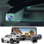 Front 2K Rear 1080P Dash Cam for 2021-2025 Ford F150 F250 Limited XLT XL Raptor Lariat Platinum King Ranch Tremor, OEM Look, Dual HD Video, Loop Recording WiFi, G-Sensor, Easy to Use, 64GB