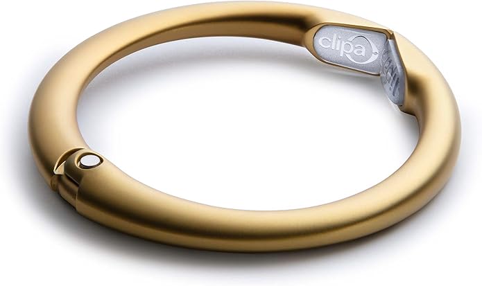 Bag Hanger Collection, The Ring that Opens into a Hook, Auto Closes | Holds 15 kg, Needs only 10mm to Hang a Hand Bag, Easy to Use with One Hand, The Instant Bag Hanger, 3 yr Warranty