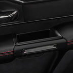 Door Side Storage Box Handle Container Compatible with Ram 1500 2019-2024 2025 2026 Accessories, ABS Inner Door Handle Organizer Phone Pocket Organizer Insert Tray Glove Pallet, 4PCS Set