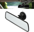 Interior Rear View Mirror with adhesive Suction Cup, Blind Spot Checker for Driving Test, Stick on Universal Inside Rearview Mirror with Wide Angle Mounted on Windshield(7.87 x 2.36 inch)