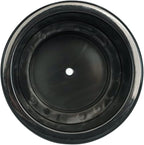 Black Plastic Cup Drink Holder Insert with Drain for Boat Car Marine Rv, 10PCS