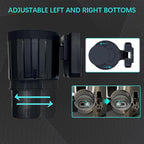Adjustable Large Cup Holder Adapter, Universal Storage Expander Big Cup Holder Change Organizer for Most Vehicles