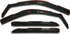 in-Channel Window Rain Guards Deflectors for Dodge RAM 1500 2500 3500 Crew & Mega Cab 2009-2018, Vent Visors Sun Shields for Trucks, Smoke 4PCS