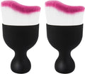 Car Interior Cleaning Brush Car Duster Interior with Ultra Soft Bristles Auto Detailing Brushes Dusting Car Accessories for Dashboard, AC Vents, Leather, Scratch-Free (2Pack_Red)