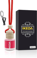 Ikeda Car Air Freshener: Hanging Car Smell Air Freshener | 10ml Hanging Car Perfume | Long Lasting Fragrance | Strong Scents Diffuser for Auto Home (Bubble gum|Circular)