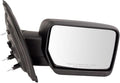 Passenger Side Power Mirror Textured Black Manual Fold Compatible with 2009-2014 Ford F-150 FO1321348 FO1321408