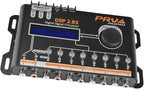 Car Audio DSP 2.8X Digital Crossover and Equalizer 8 Channel Full Digital Signal Audio Processor DSP with Sequencer Remote Relay
