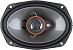 AS29 Loudspeakers 1 Pair of 6X9 500W Max 3-Way Speakers 4 Ohms Premium Quality Audio Door Speakers for Car or Truck Stereo Sound System