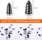 Tire Repair Kit with Tire Plugs Screw Type, Tire Glue,Tire Plug Kit,Heavy-Duty Burst-Proof tire Puncture Repair Set, Quick Patch, Suitable for Car, Truck, Motorcycle, SUV, ATV, Tractor