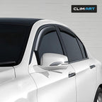 in-Channel Incredibly Durable Rain Guards for Honda Accord 2013-2017 Sedan, Original Window Deflectors, Vent Window Visors, Vent Deflector, 4 pcs. - 613274