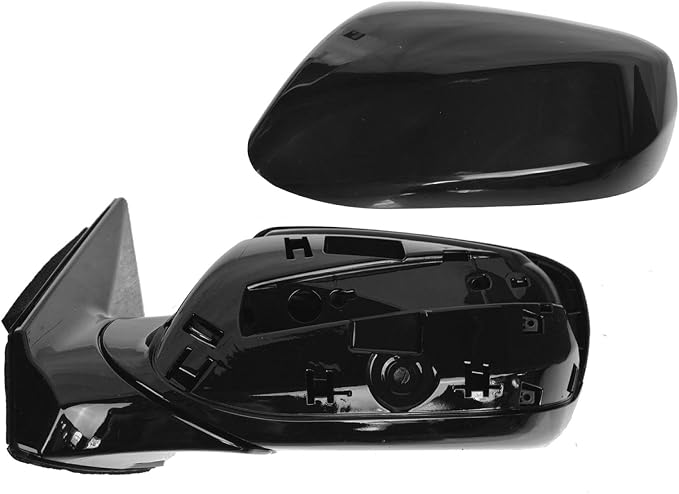 2 Piece Driver and Passenger Side Mirror Assembly Set Electric Adjustment Non-Heated No Memory Black Compatible with 2013-2017 Hyundai Santa Fe Sport HY1320199 HY1321199
