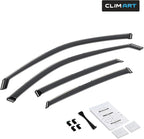 in-Channel Incredibly Durable Rain Guards for Honda Civic 2022-2026 Hatchback, Original Window Deflectors, Vent Window Visors, Vent Deflector, 4 pcs. - 622137