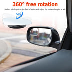 2PCS Blind Spot Mirror, Automotive Exterior Accessories, 360° Adjustable Hd Wide-Angle View For Most Cars, SUVs, Trucks (Fan-shaped Mirror)