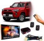 MPC Remote Start Kit Compatible with Toyota 4Runner 2010-2019 | 1-Button Long Range Remotes | Plug and Play | Push to Start Only | USA Tech Support
