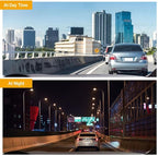 1080P Dual Dash Camera for Car Front and Inside Dashcam Car Security Video Recorder,170°Wide Angle Vehicle Cam,WDR,G-Sensor,2’’ IPS Screen,Loop Recording,Night Vision (Dual Dash Cam Without Card)