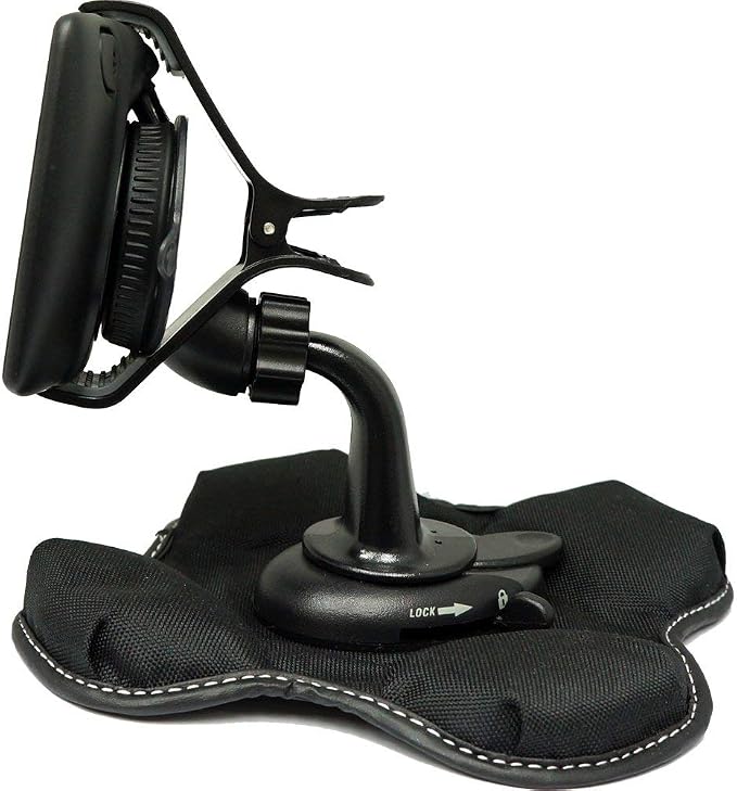 "Claw-X" NonSlip Universal Smartphone Beanbag Friction Dashboard Mount | compatible with iPhone 17 16 15 Pro MAX Air Galaxy S26 S25 Ultra Pixel 10 9 (All smartphones up to 4 inch wide)