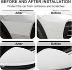Car Door Edge Guards, 2.7In x 33Ft Door Sill Guard Protector, Anti-Scratch Adhesive Tape, Automotive Anti-Collision Strip for Car Door Edge/Front and Rear Bumper/Door Sill Protector