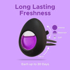 Car Air Freshener Vent Clip 3 Ct, Lavender Scent | Long-Lasting Car Odor Eliminator, Easy Clip-On, Up to 90 Days Freshness for Cars, Trucks, and SUVs, 4 mL Each