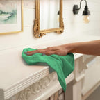 Microfiber Cleaning Cloths (Value Pack of 12) - Size 12 x 12 Inches, Highly Absorbent Cleaning Rags, Lint Free, Reusable and Washable, Microfiber Towels for Cars