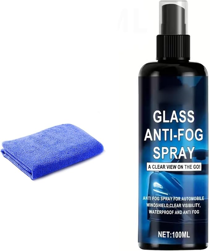 Anti Fog Defogging Sprayed for Car Windshield and Helmet Clear Enhancement Long Lasting Formulas Prevents Fog Accumulation Car Glass Anti Fog