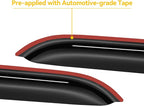 Window Rain Guards Visors for 2013-2019 Ford Escape, Out-Channel Window Vent Wind Deflectors Shades for 13-19 Escape