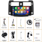 Car Radio Stereo Android 13 for Toyota 4runner 2010-2022 with GPS Navigation CarPlay Android Auto