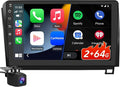4Core [2+64GB] Car Radio for Toyota Tundra 2007-2013/Sequoia 2008-2018 | 10.1 Inch Touchscreen Android 13 Car Stereo Wireless CarPlay/Android Auto, GPS/WiFi/BT/FM, Support SWC Backup Camera