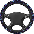 Sea Turtle Steering Wheel Cover Anti-Slip,Sweat Absorption Universal 15 inch Steering Wheel Covers Cute car Accessories for Men Women