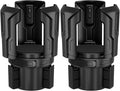 Cup Holder Expander (Adjustable Holder & Base, Auto-Fit Hold, One Button Open), Car Cup Holder Expander for Yeti, Hydro Flask, Nalgene, Owala, Bottles in 2.6"- 4.8" (2 Pack)