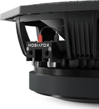 PRO824FR Loudspeaker - 8" Midrange Aluminum Basket, 1200W Max, 300W RMS, 4 Ohms - Premium Quality Audio Door Speakers for Car or Truck Stereo Sound System (MB-PRO824FR)