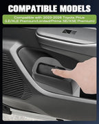 2026 Prius Door Trash Can Trash Bin for Door 2026 Prius XSE Car Door Trashcan Trash Holder for 2023-2026 Toyota Prius Accessories (LE/XLE Premium/Limited/Prime SE/XSE Premium) Passenger Side Door Bin