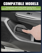 (2PCS) Prius 2026 Trash Can Trash Bin for Door 2026 Prius XSE Car Door Trashcan Trash Holder for 2023-2026 Toyota Prius Accessories (LE/XLE Premium/Limited/Prime SE/XSE Premium) Driver Passenger Side
