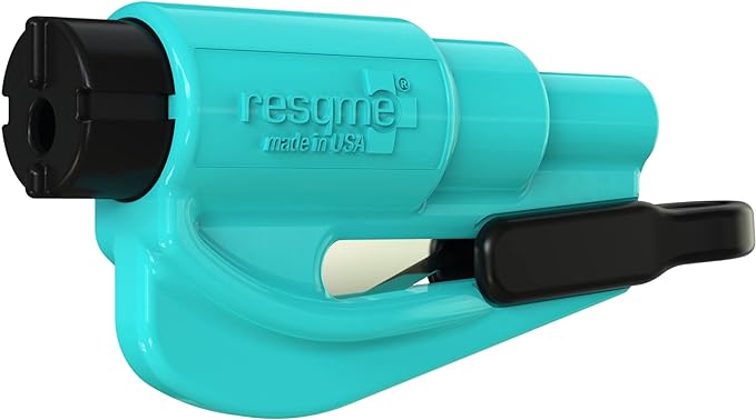 resqme The Original Compact Emergency Keychain Car Escape Tool, Seatbelt Cutter and Window Breaker, Made in USA, Pack of 2