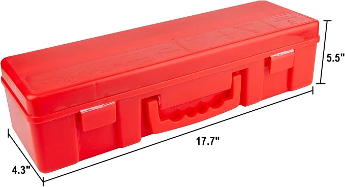 12PK DOT Warning Triangles with Empty Base & Storage Case | No pre-filled sand, fill sand yourself for stability, high visibility reflectors meet US FMVSS 571.125 safety specs