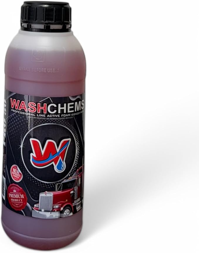 Pro 50 Touchless One Step Car Wash Detergent Soap Concentrate No Brushing, Commercial Grade Professional Auto Foam Cleaner Also Great for Trucks & Tractors