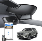 Mangoal Front 4K & Rear 1080P Dash Cam for XC40 2023-2026 (Model B) | & XC40 Recharge 2021-2024, B4 B5 T4 T5 P8 etc, Integrated OEM Look, UHD 2160P Video, WiFi & App, Easy to Install,128GB Card
