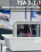 2 Pcs Clear Makup Bag Set, Clear Cosmetic Bags with Zipper Waterproof Small Travel Cosmetic Case Cute Make Up Pouch Mini Car Essentials for Women Travel Car Organizer