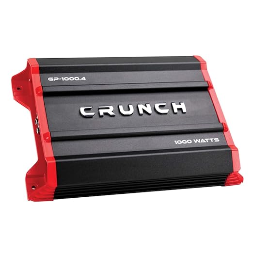 GP1000.4 4X125@4OHMS,2X500WATTS@4OHMS Brid