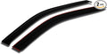 Outside Mount Window Vent Visors Rain Guards Compatible with Nissan 240SX 1989-1994 | Side Window Wind Deflectors Rain Shields | Smoke Tinted, 2 Pcs Set, DGWV-506