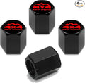 4pcs Tire Valve Stem Caps, Compatible with 4x4 Off Road Stem Cap Universal Car Air Cover Car Accessories for Cars, SUV, Truck, Motorcycles