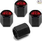 4pcs Tire Valve Stem Caps, Compatible with 4x4 Off Road Stem Cap Universal Car Air Cover Car Accessories for Cars, SUV, Truck, Motorcycles