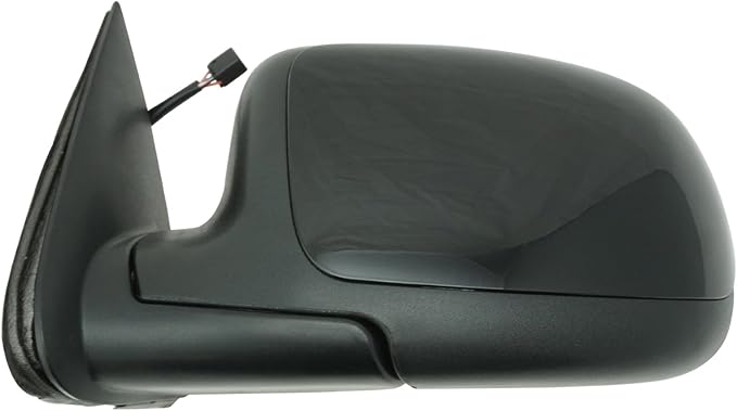 2 Piece Driver and Passenger Side Mirror Assembly Set Manual Folding Electric Adjustment Heated No Memory Black Compatible with 1999-2002 Chevrolet Silverado 1500 GMC Sierra 1500